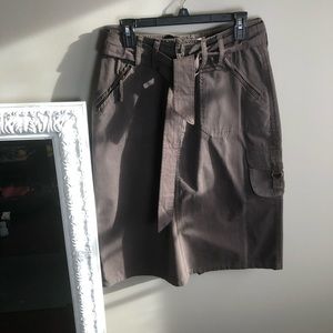 Super cute cargo skirt with belt by Denim 24/7